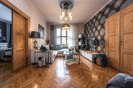 Prodej stylového bytu 3+kk, 85,6 m2, OV, s krbem a šatnou, Praha 3 - Žižkov, ul.Baranova - Fotka 26