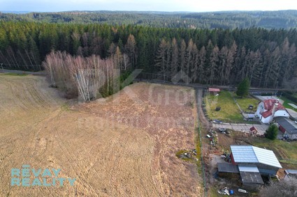 Prodej pěkného stavebního pozemku 2500m2,  Sekerské Chalupy – Stará Voda - Fotka 1