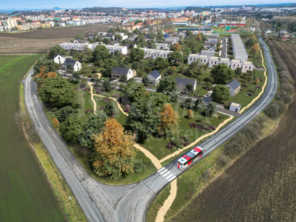 Prodej stavebního pozemku 916 m2 Slaný U rybníka - Fotka 3