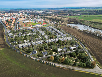 Prodej stavebního pozemku 957 m2 Slaný U rybníka  - Fotka 1