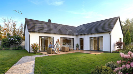 Novostavba bungalovu 4+kk, 140 m2 - Vizuál