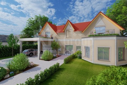 Stavba RD 10+kk, 1217 m2, Kunice - Vizual