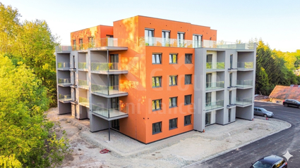 Prodej apartmánu s terasou a parkováním, 2+kk 67 m2 , Františkovy Lázně  - Fotka 6