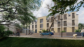 2B1 Prodej bytu 1+kk 27,06 m² + 20,3 m² Předzahrádka