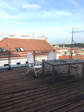 Pronájem bytu 2+kk, 45 m2,  se  společnou terasou v 5.patře, Praha 10 - Vršovice, ul.Voroněžská